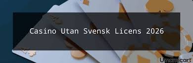 Bästa utländska casino utan svensk licens -486894716